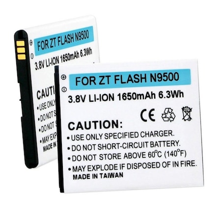 ZTE Flash N9500 3.7V 1650 MAh Li-ion Battery - 6.11 Watt